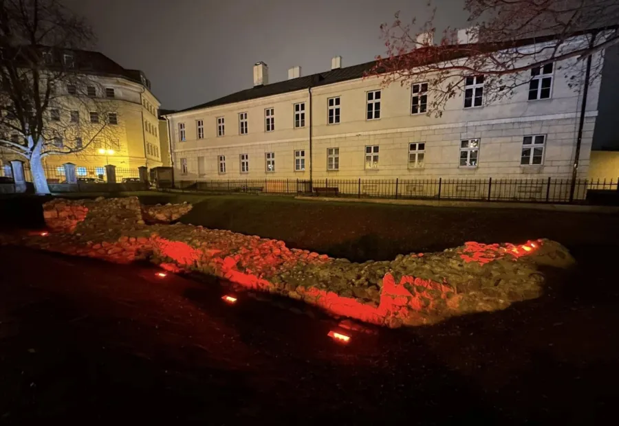 Projekt zagospodarowania terenu wokół reliktów zamku
