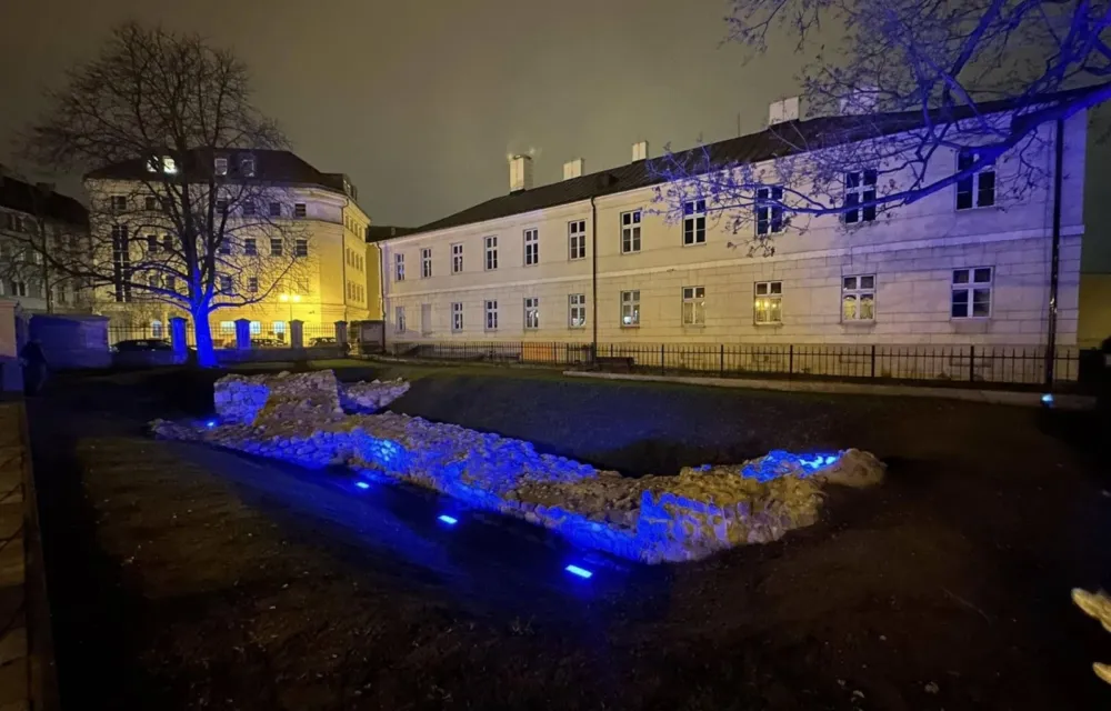 Relikt Zamku Kazimierzowskiego