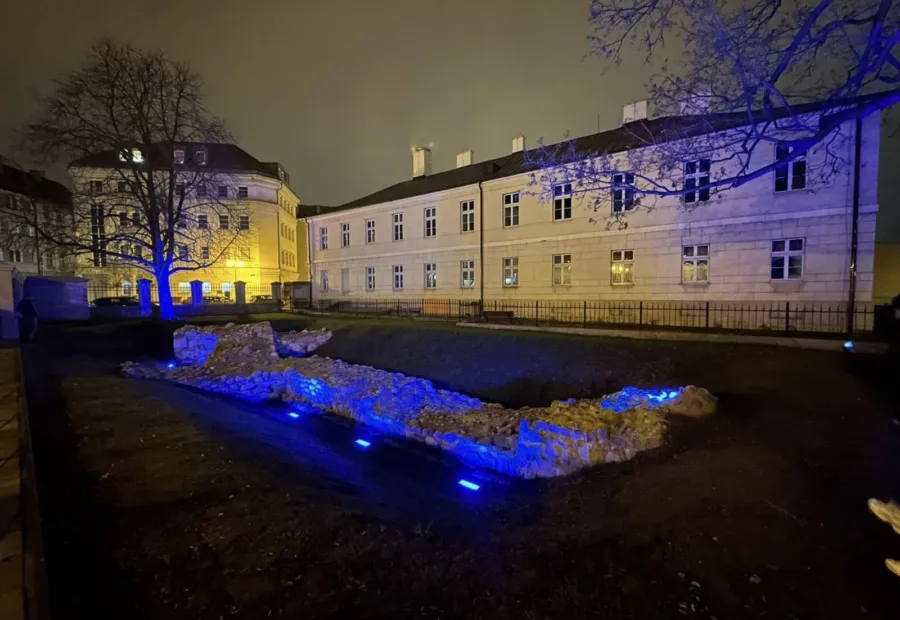 Relikt Zamku Kazimierzowskiego